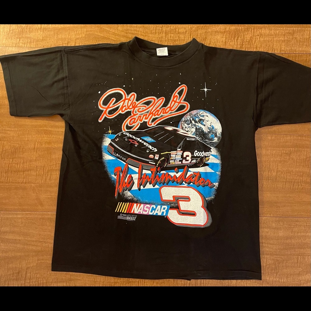 RARE VINTAGE NASCAR #3 DALE EARNHARDT 90s T-SHIRT